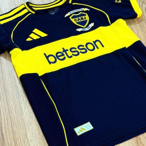 2 (1) Camiseta Boca Titular(niños)